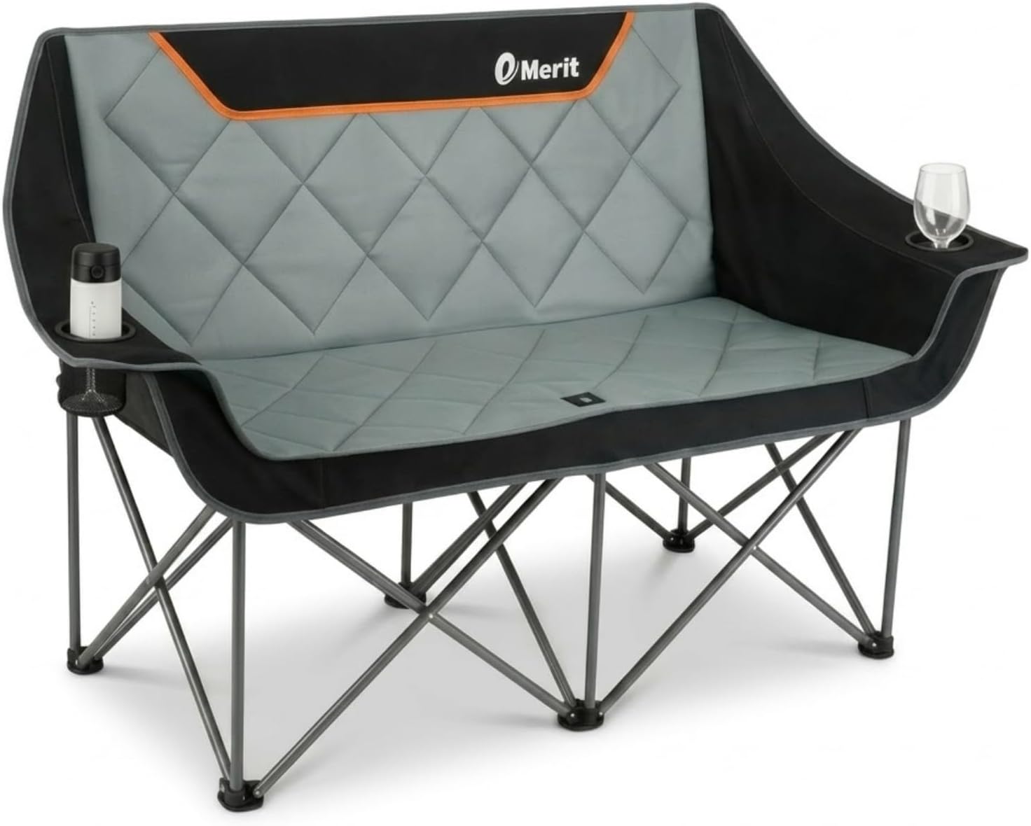 Outdoor Oversized Camping Chair - Fauteuil de camping pliant robuste 650