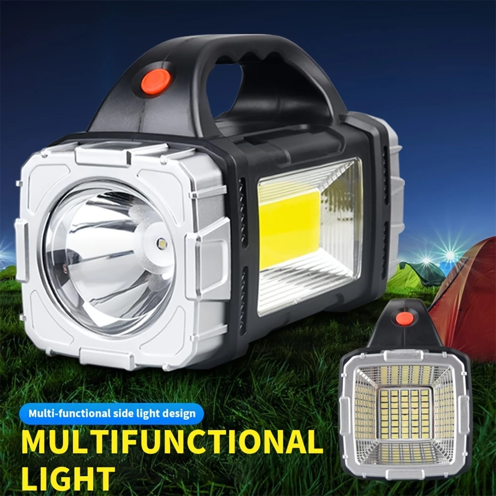 Outdoor Camping Adventure Lamp - Lampe de poche solaire LED, puissante