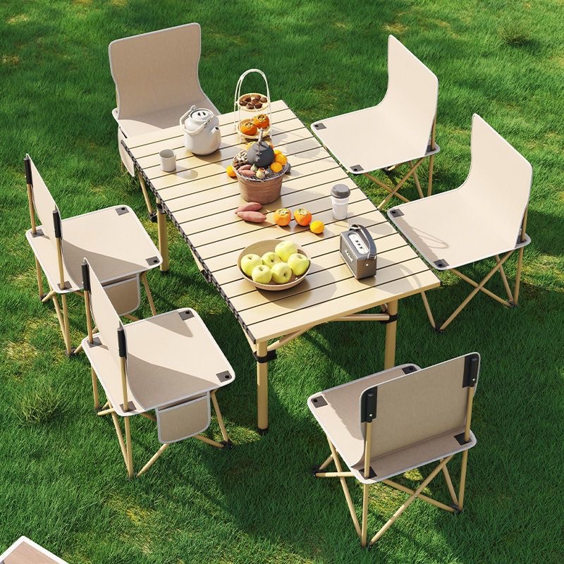 Ensemble table et chaises plia - Outdoor Camping Table Foldable avis et prix