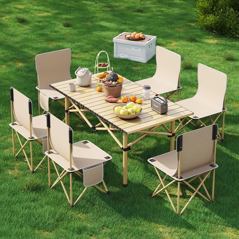 Ensemble table et chaises plia - Outdoor Camping Table Foldable avis et prix