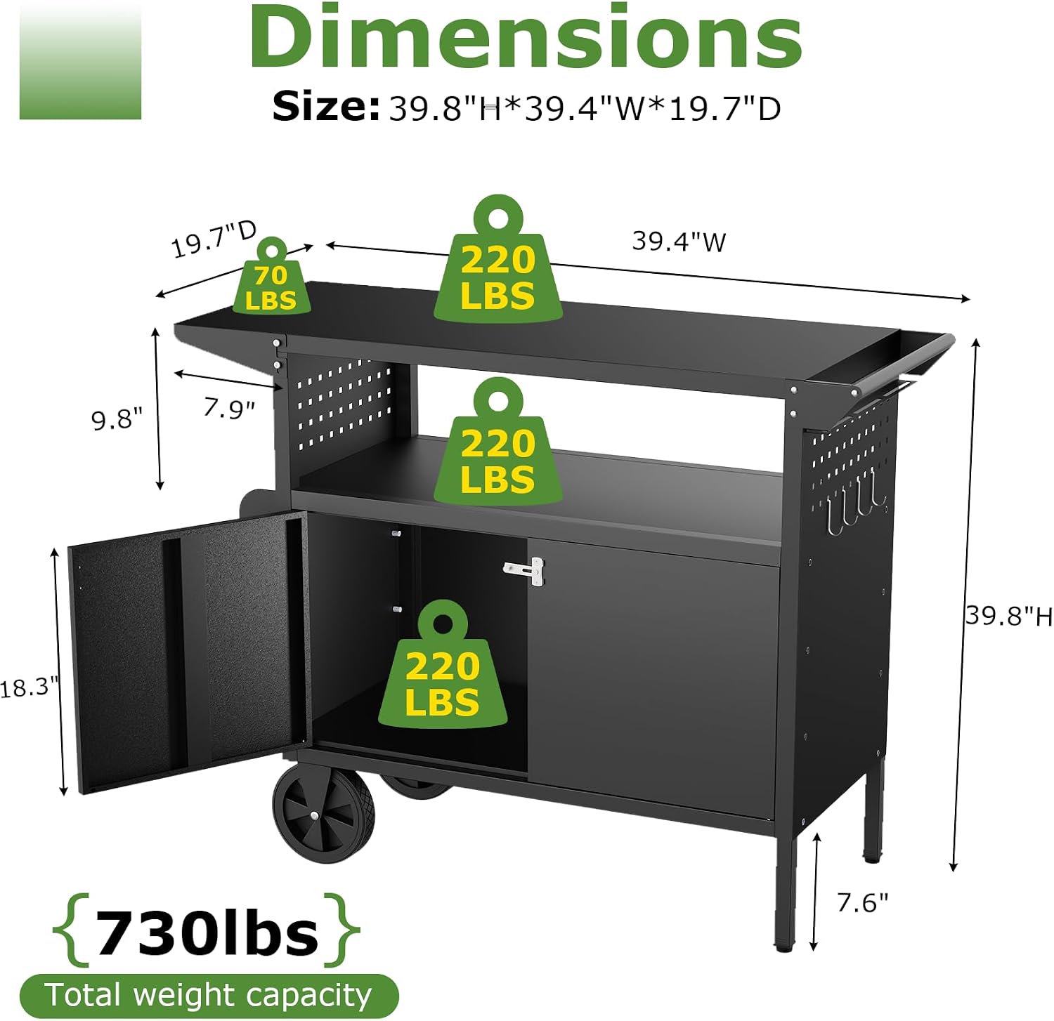 Table de barbecue d'extérieur  - Outdoor Camping Table Foldable avis et prix