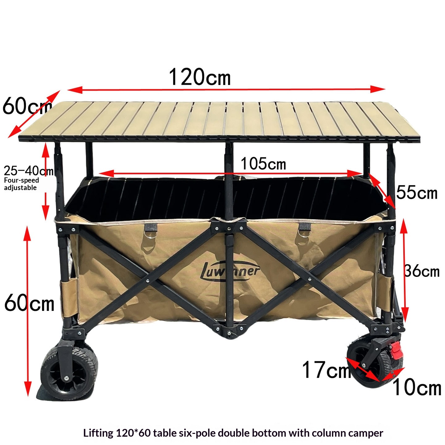 Table mobile pliable de campin - Outdoor Camping Usa avis et prix