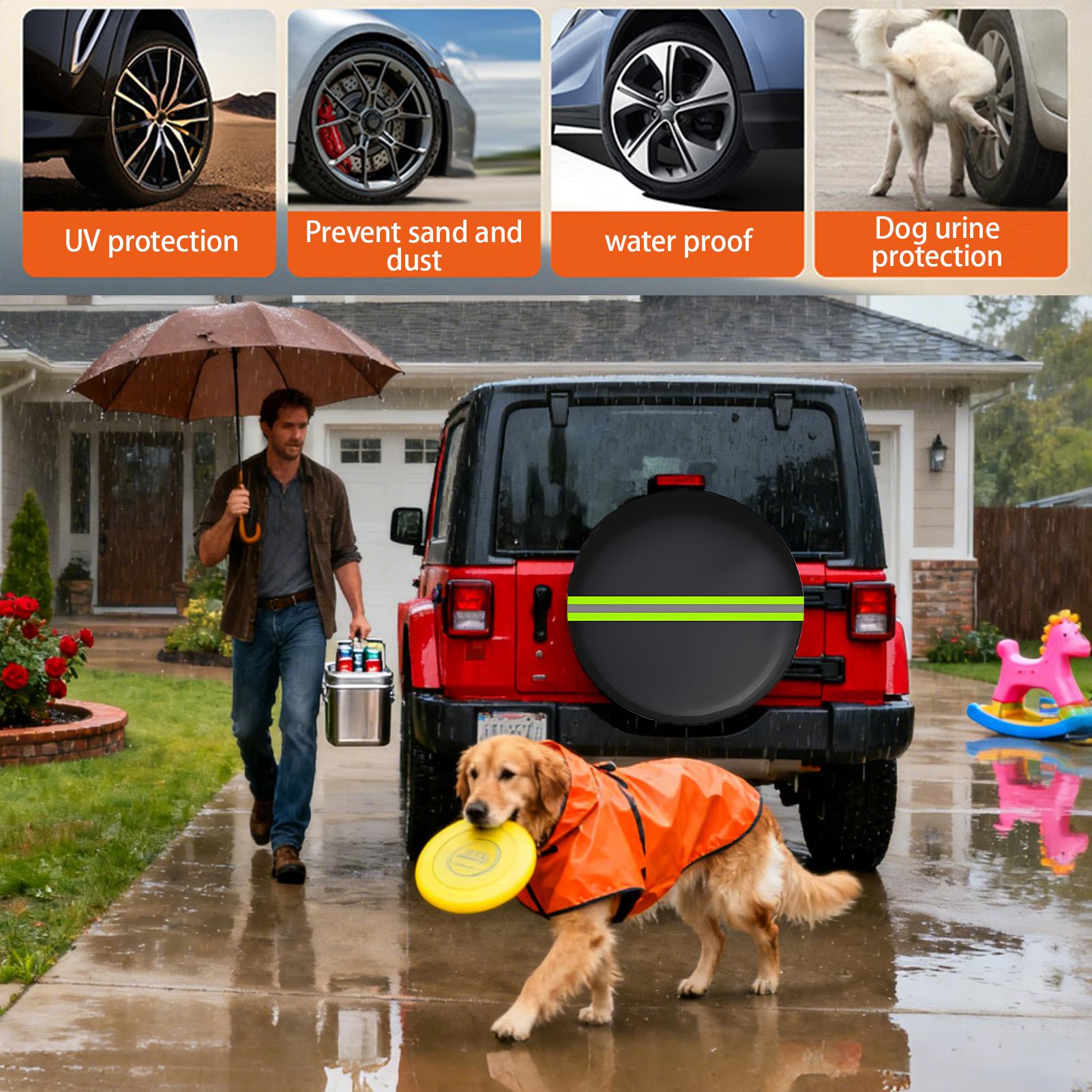Couvre-roues de remorque résis - Outdoor Camping Trailer avis et prix