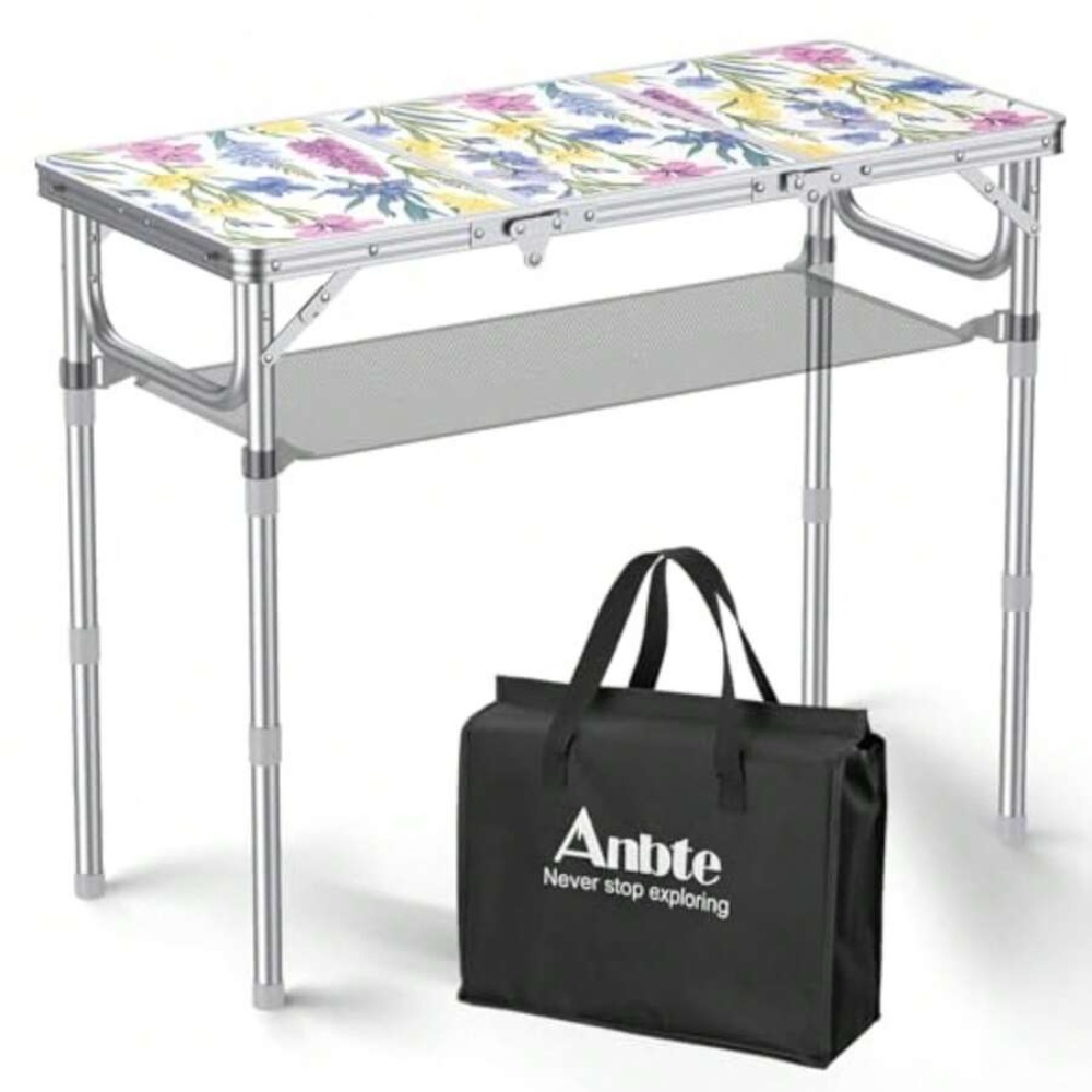 Table de camping pliante avec  - Outdoor Camping Table Foldable avis et prix