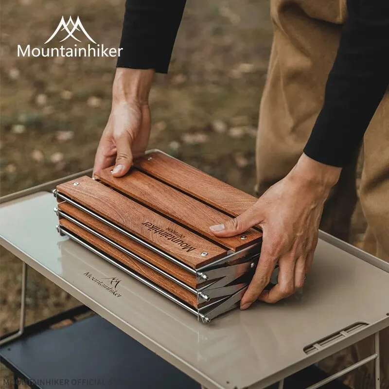 MOUNTAINHIKER Étagère de campi - Outdoor Camping Table Foldable avis et prix