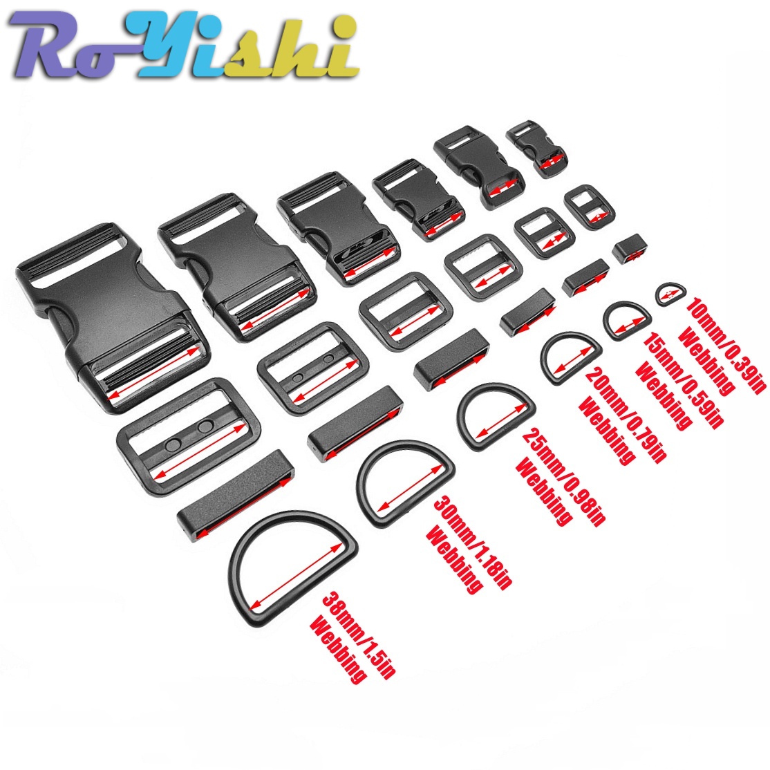 Lot de 10 boucles à dégagement - Outdoor Camping Outfit avis et prix