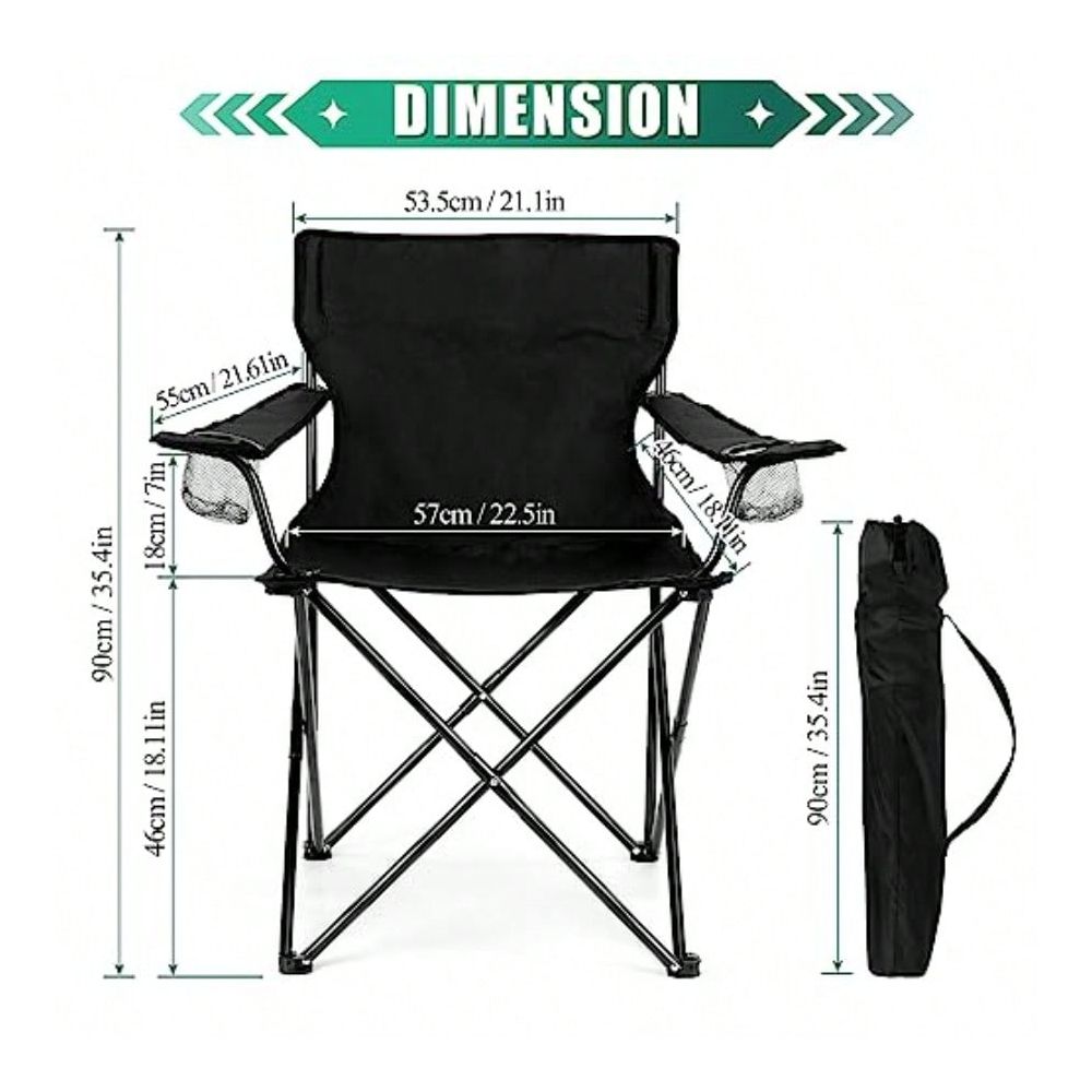 Chaise, chaise de jardin plian - Outdoor Oversized Camping Chair avis et prix