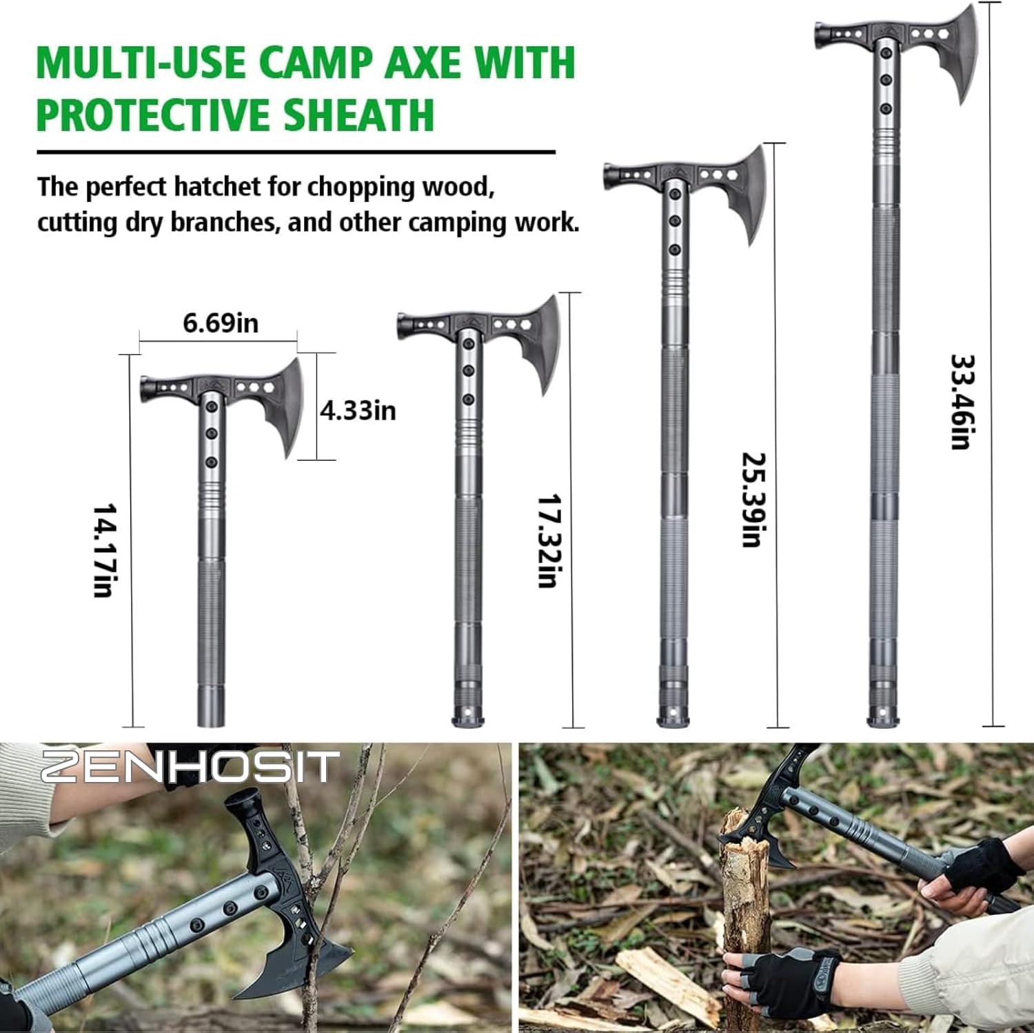 Pioche tactique pliable multif - Camp Axe Hatchet avis et prix