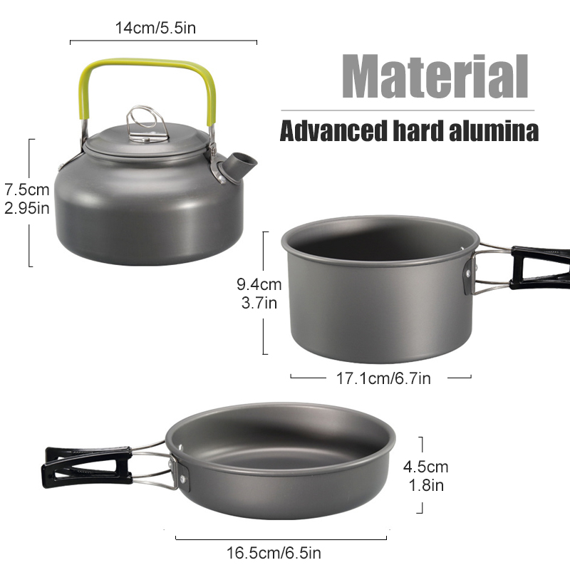 WESTTUNE – Kit d'ustensiles de - Outdoor Camping Outfit avis et prix