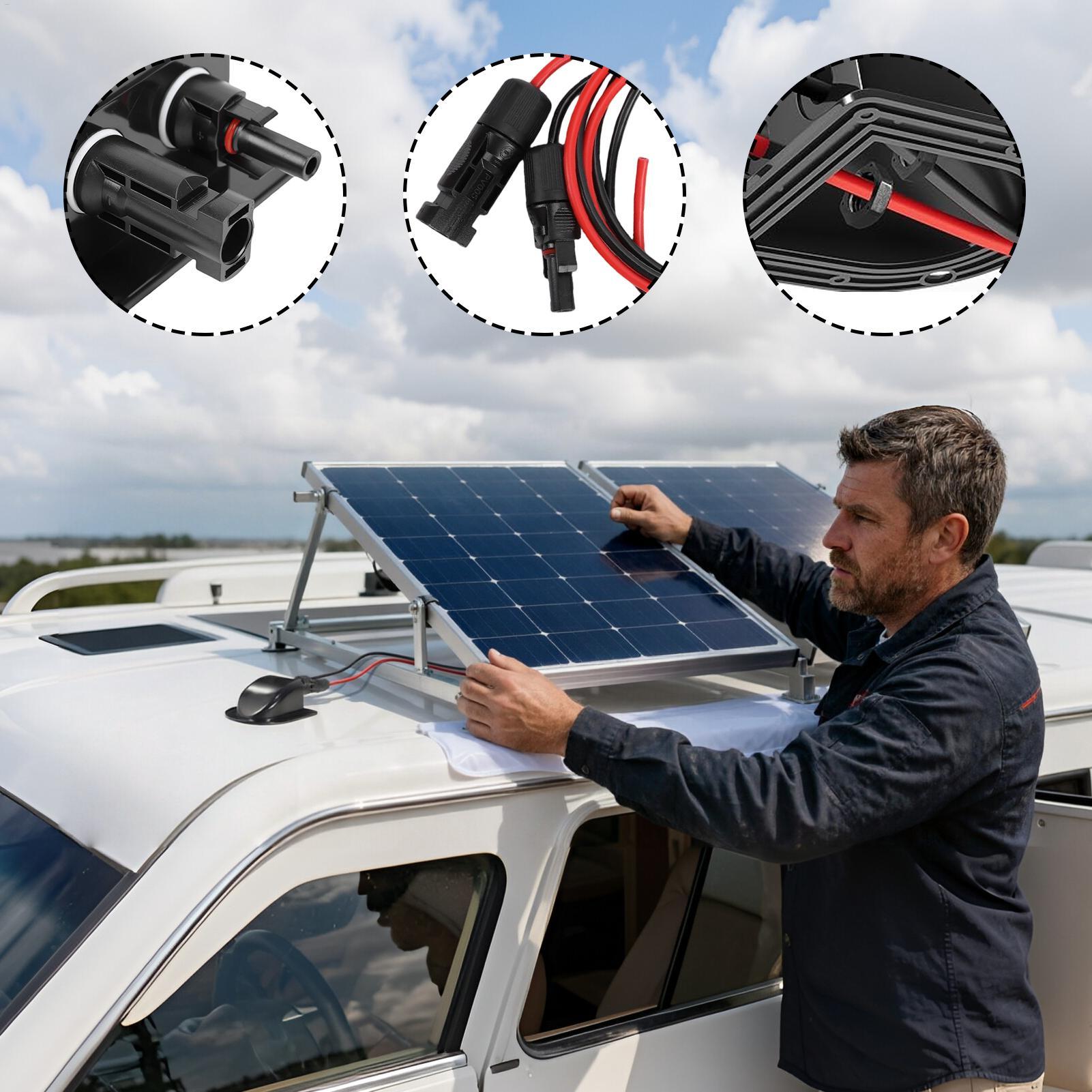 Passe-câble solaire étanche po - Outdoor Camping Trailer avis et prix