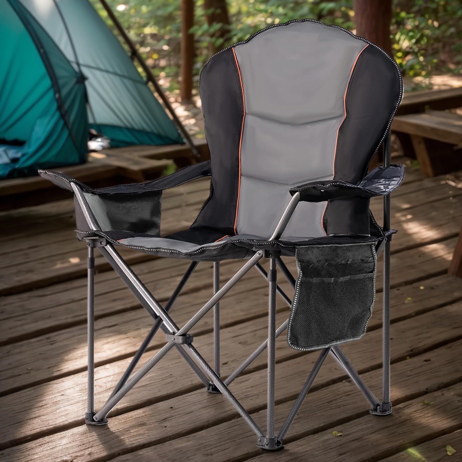 Chaise de camping pliable surd - Outdoor Oversized Camping Chair avis et prix