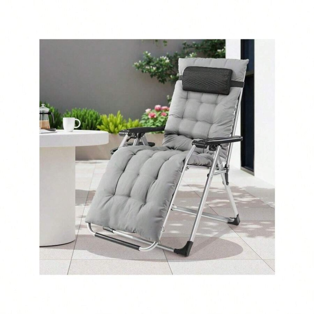 Chaise pliante zéro gravité av - Outdoor Oversized Camping Chair avis et prix