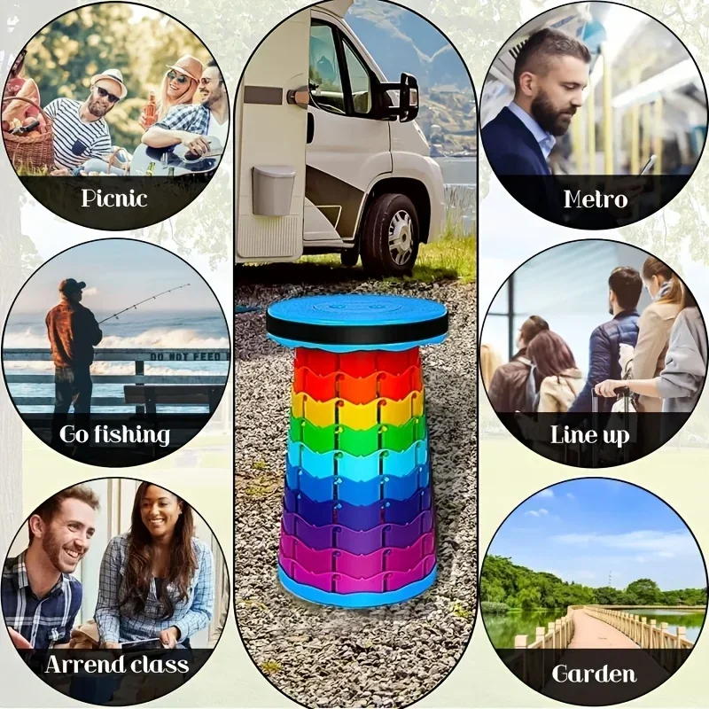 Tabouret de camping télescopiq - Outdoor Camping Outfit avis et prix