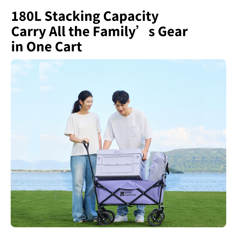 Chariot pliable à quatre roues - Outdoor Camping Table Foldable avis et prix