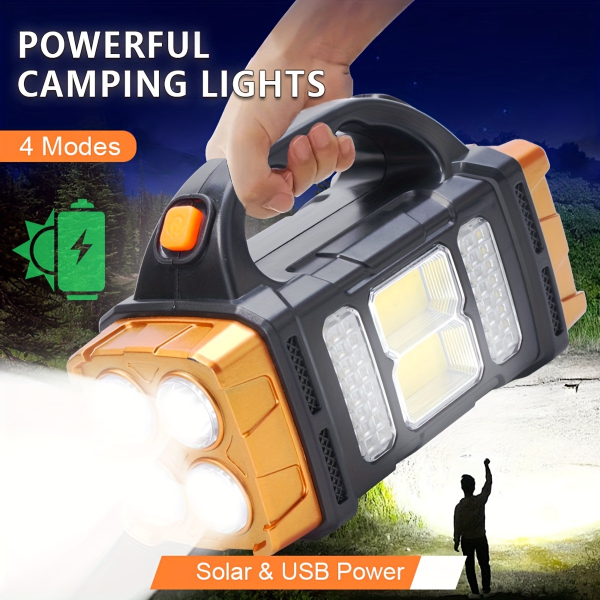 Nouvelle lampe torche LED sola - Outdoor Camping Adventure Lamp avis et prix