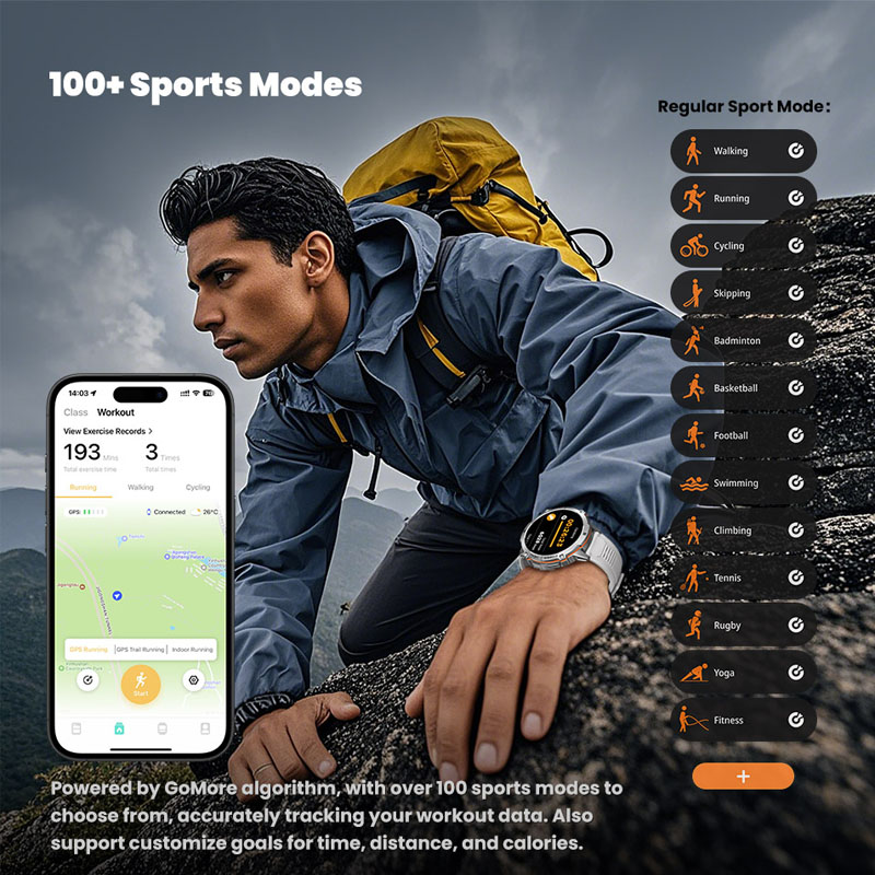 Nouvelle Montre Connectée Mili - Outdoor Camping Japan avis et prix