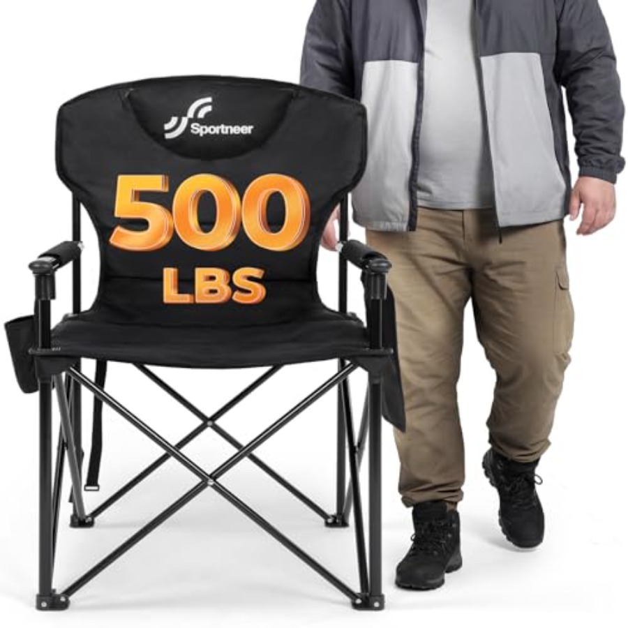 Chaise de camping d'extérieur  - Outdoor Oversized Camping Chair avis et prix