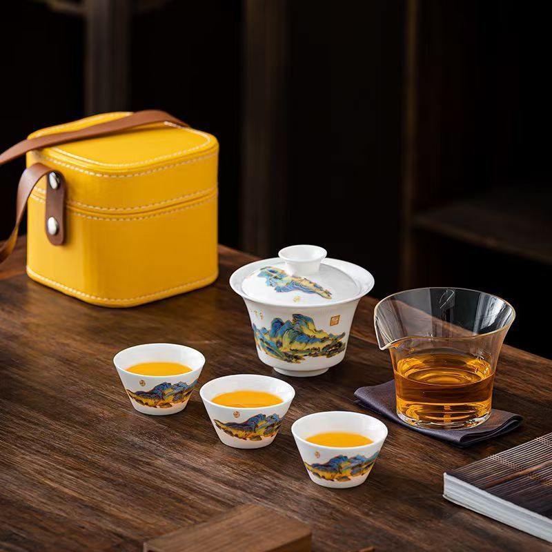 Service à thé en porcelaine bl - Outdoor Camping Outfit avis et prix