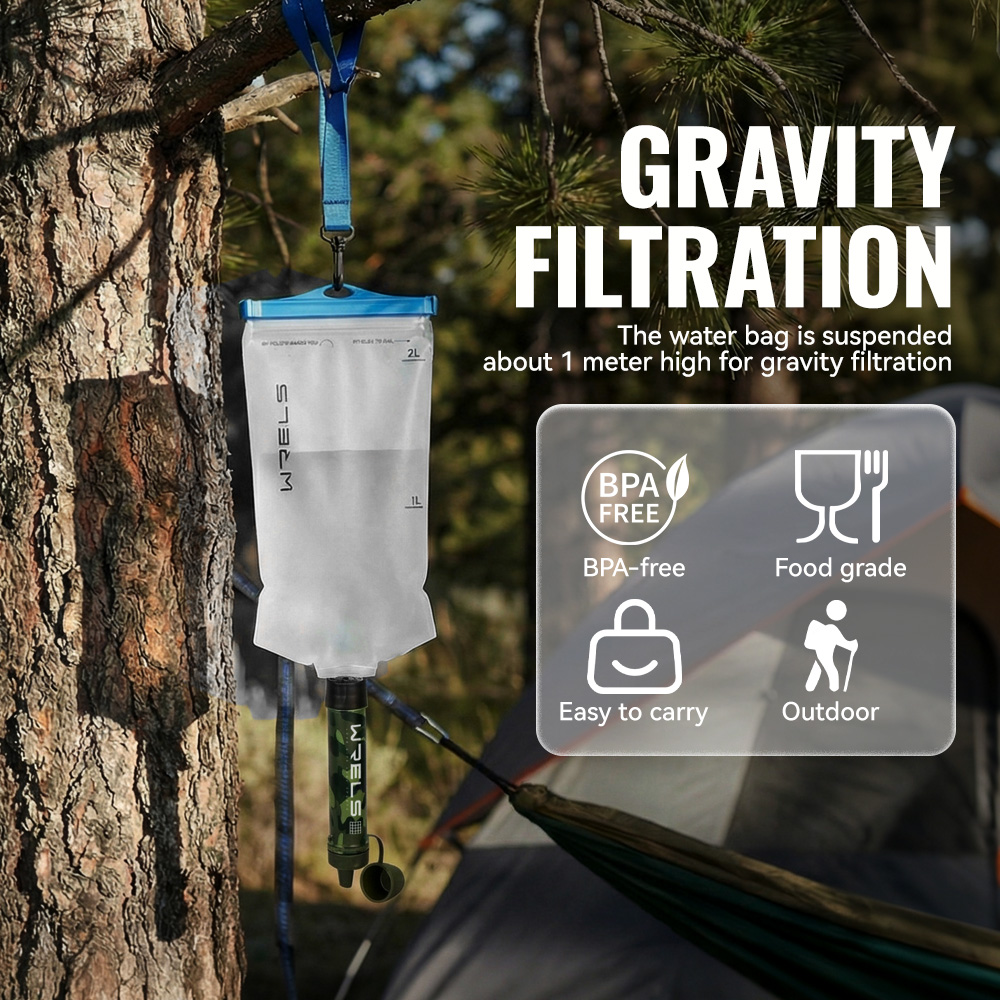 WRELS – ensemble de filtres à  - Outdoor Camping Outfit avis et prix