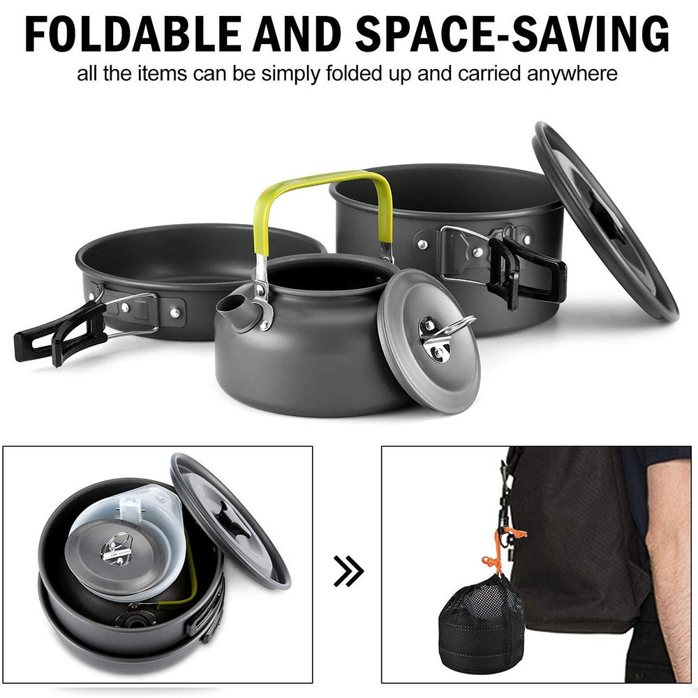 Ensemble de vaisselle de campi - Outdoor Camping Outfit avis et prix
